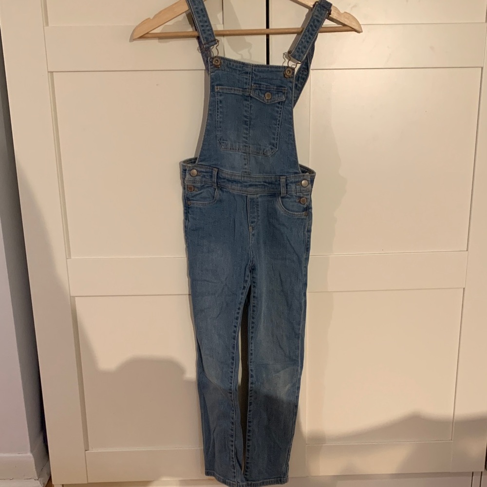 Kids Blue Denim Overalls